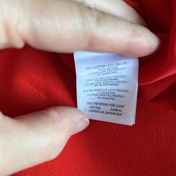 New with tags JCrew pencil skirt size 6 - Picture 6 of 8